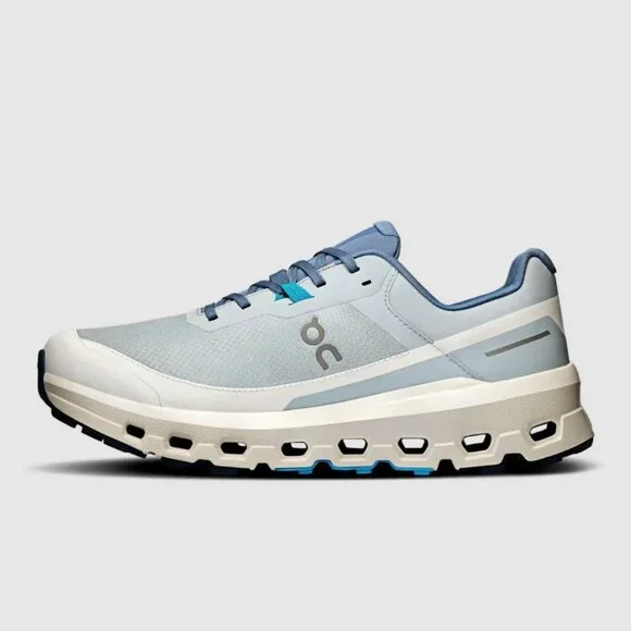 NWT On Women's Cloudvista 2 Waterproof Trail Running Shoes Color: Arctic/White